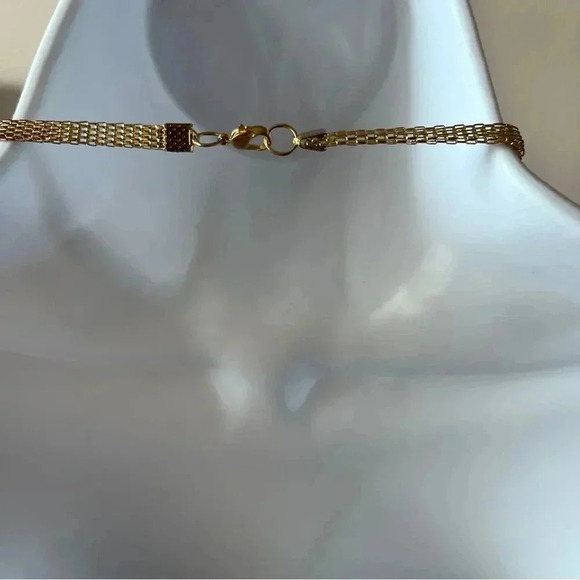 NWT Girl Soul Black Halter Chain Strap Crop Top Size L - Picture 4 of 6